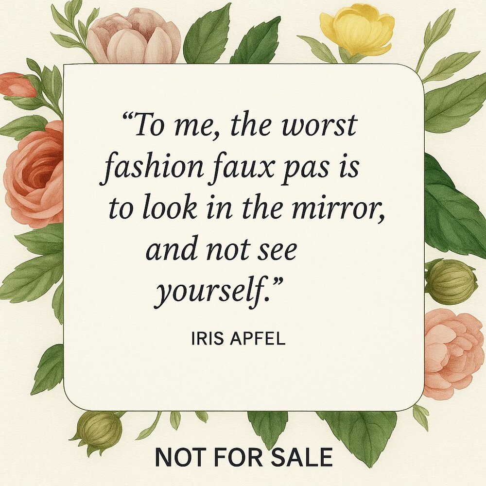 “Wear What Tells Your Story”